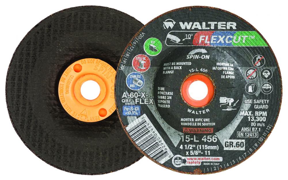 4-1/2" GR60 FLEXCUT SPIN-ON
