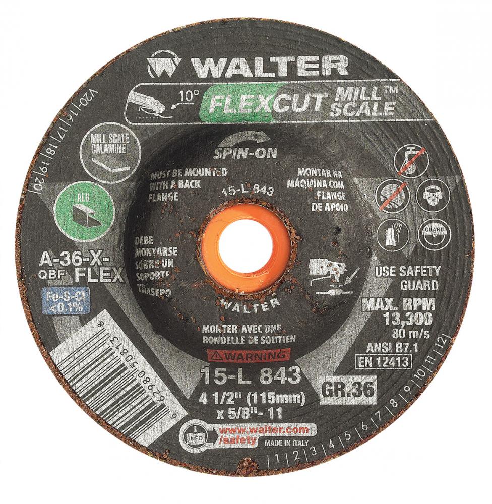 4-1/2" GR 36 FLEXCUT/MILL SCALE