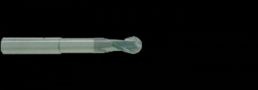 14.0 - CARBIDE 2 FLUTE 30 DEGREE BALL END LONG REACH WHISPERMILL HSC CUTTER