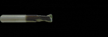 Clarkson-Osborn Tools Ltd. MA06601 - 10.0 - CARBIDE 2 FLUTE 30 DEGREE CORNER RADIUS WHISPERMILL HSC CUTTER