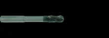 Clarkson-Osborn Tools Ltd. MA20506 - 6.0 - CARBIDE 4 FLUTE 30 DEGREE BALL END LONG REACH WHISPERMILL HSC CUTTER