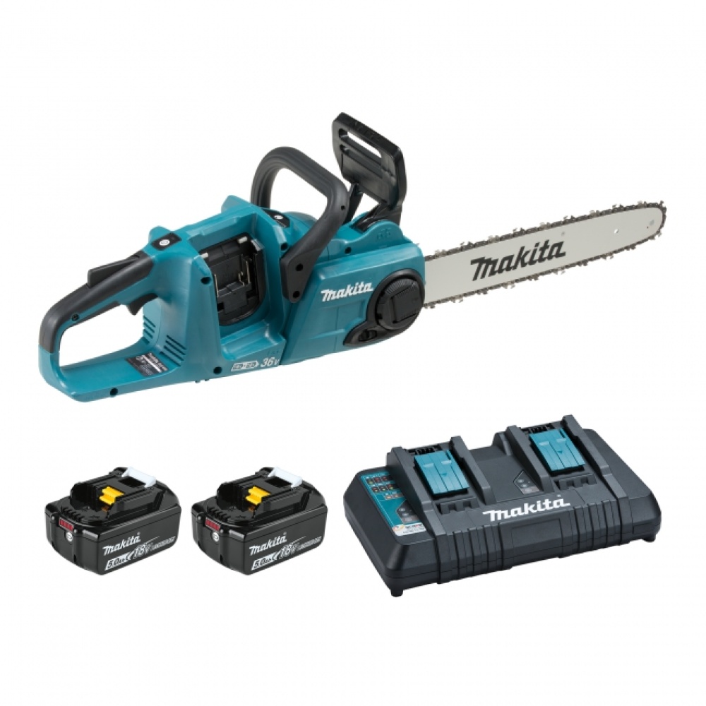 36V(18Vx2) LXT Brushless 16" Rear Handle Chainsaw, 5.0Ah x2Kit