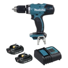 Makita DDF453SAX4 - 18V LXT 1/2" Drill Driver Kit, 2.0Ah x2