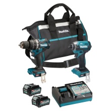 Makita DK0178G204 - 40Vmax XGT Brushless 2 Tool Combo Kit, 2.5Ah x2
