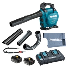 Makita DUB363PG2V - 36V(18Vx2) LXT Brushless 473 CFM Blower w/Vacuum Kit, 6.0Ah x1Kit