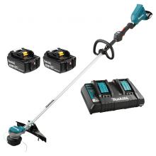 Makita DUR368LPT2 - 36V(18Vx2) LXT Brushless 15" Line Trimmer, 5.0Ah x2Kit