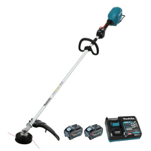 Makita UR014GT202 - 40Vmax XGT Brushless 17-3/4" Line Trimmer, 5.0Ah x2Kit