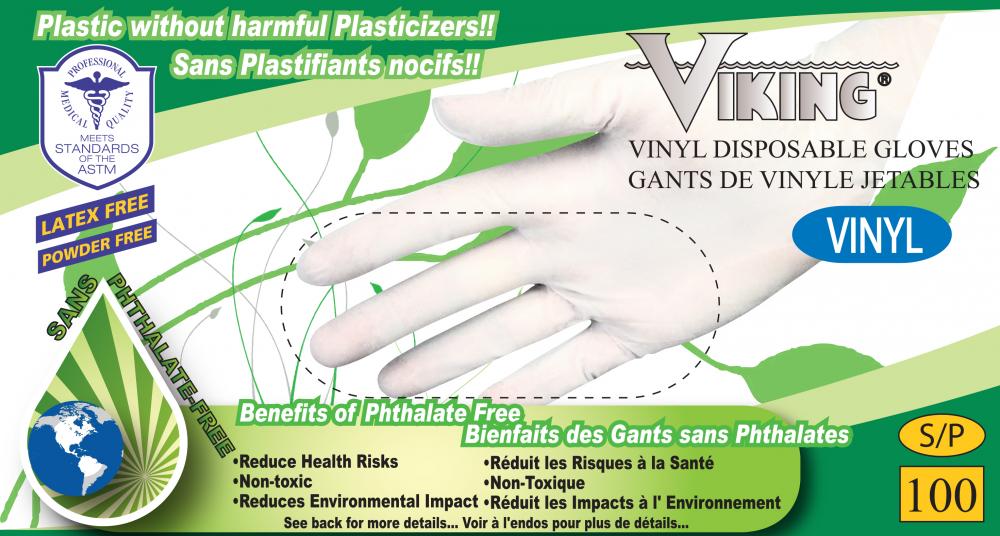 Viking Phat-Free PF Vinyl (L) 100pk