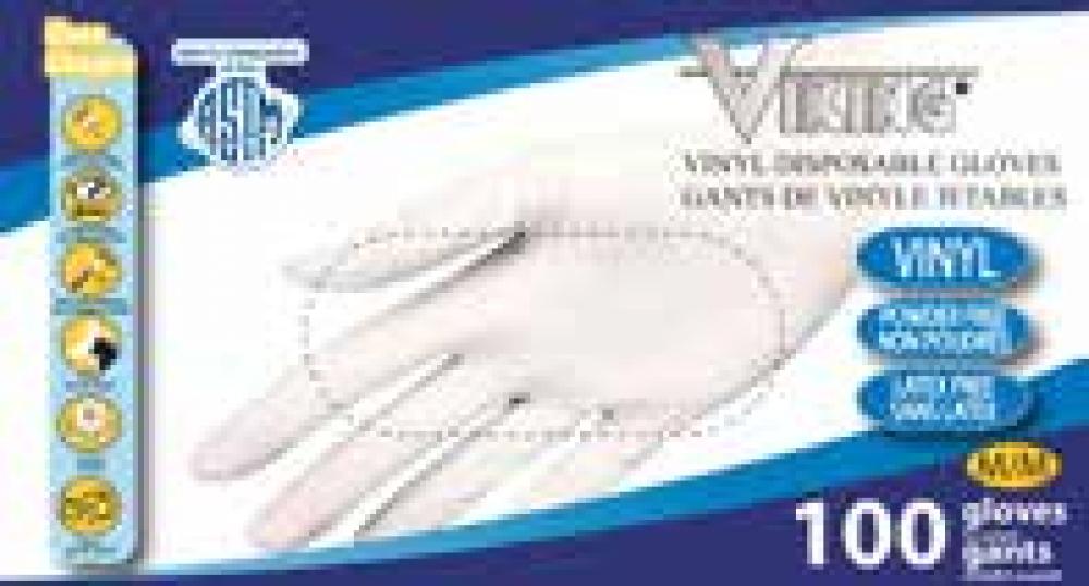 Viking P Free Vinyl Glove (L) 100pk