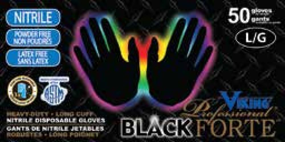 Viking Professional BlackForte Nitrile 50pk (M)