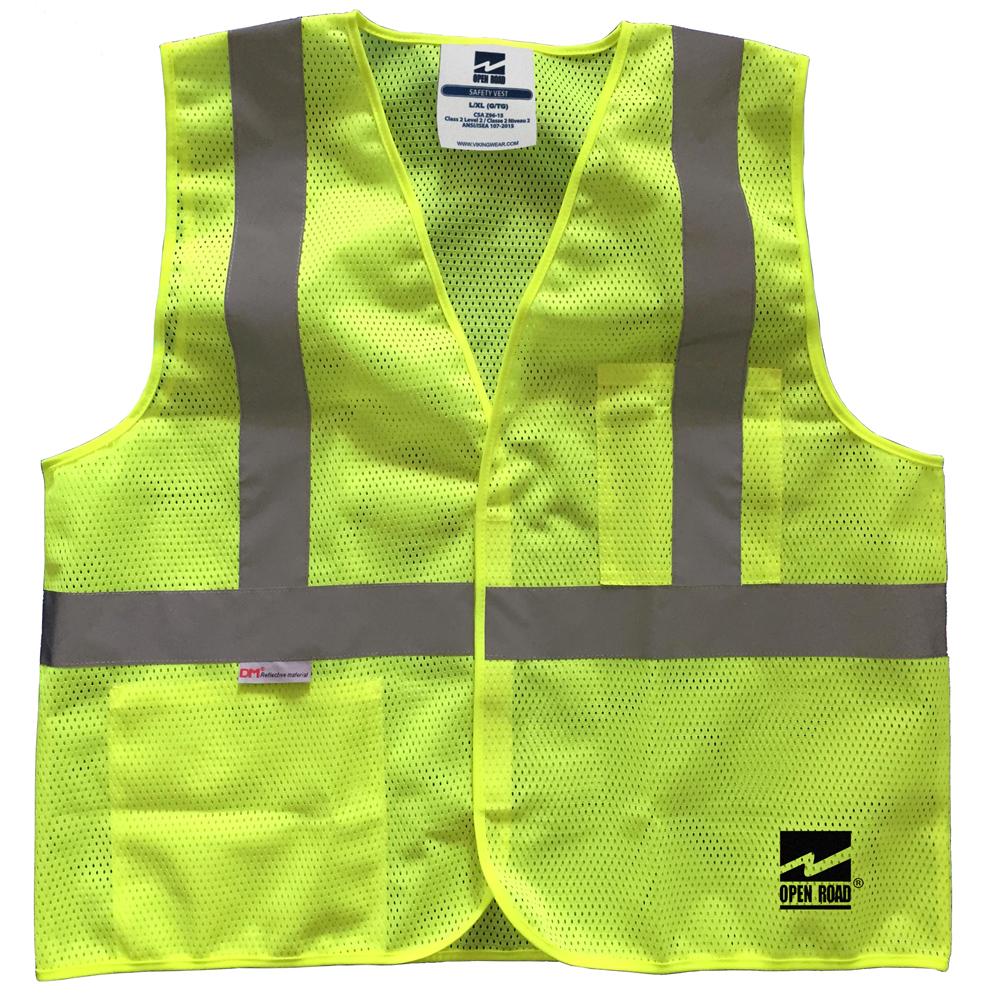 Open Road Mesh Safety Vest
