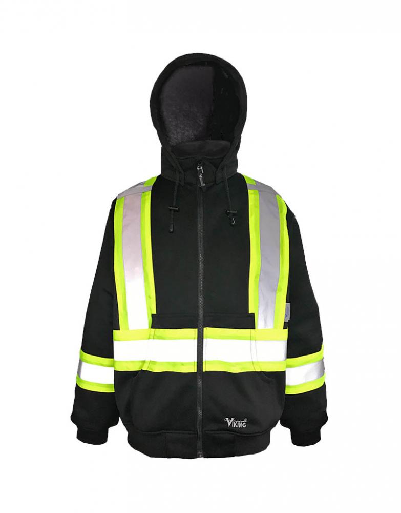 Viking Cotton Lined Safety Hoodies- Cotton Polyester Jersey Knitted Fleece