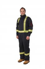Alliance Mercantile 406771100MR - Viking Firewall FR CSA Striped Coveralls - 7 oz.