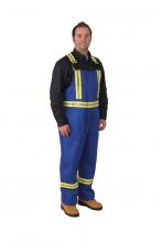 Alliance Mercantile 416791200XL - Viking Firewall FR CSA Striped Bib Overalls - 9 oz.