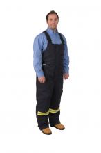 Alliance Mercantile 516795400L - Viking Firewall FR Striped Insulated Overalls - 9 oz. Westex