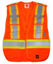 Alliance Mercantile 6115O - Open Road 5 Point Tear Away Safety Vest