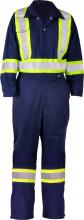 Alliance Mercantile VC20N-2XL - Viking 270 GSM (8oz/yd.) Coverall-4" Vibrance Safety Stripes
