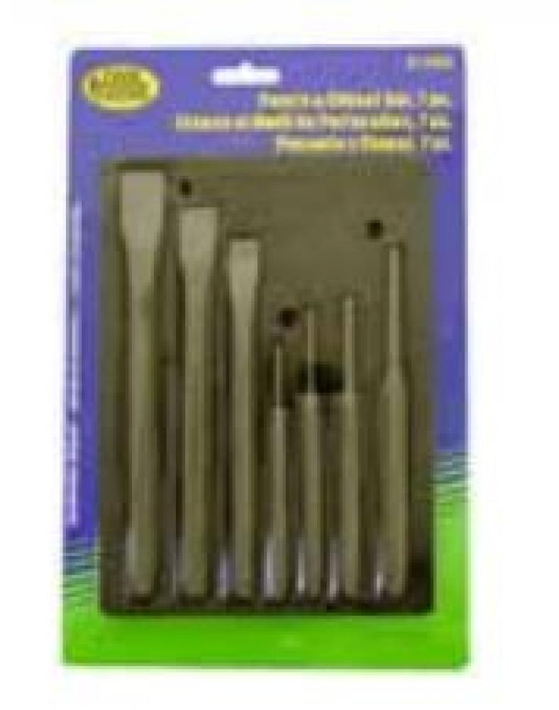 7pc Punch & Chisel Set