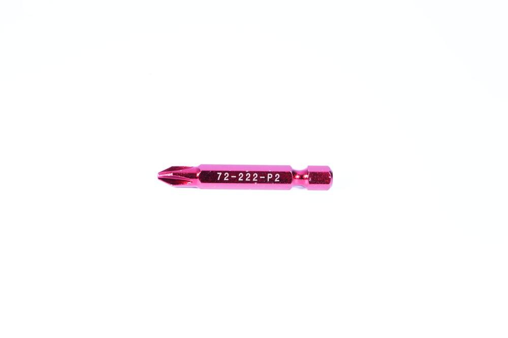 Phillips #2 x 2" Red 5/Pkg