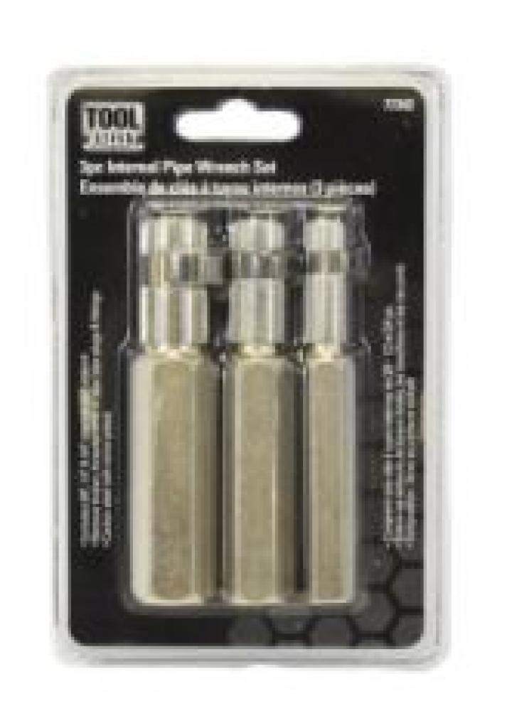 3pc Internal Pipe Wrench Set