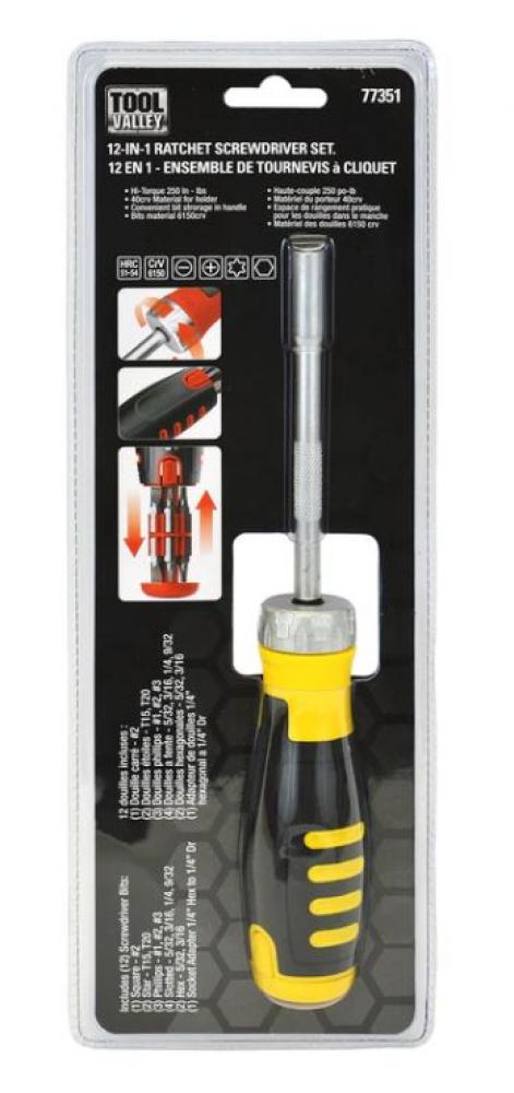 12" High Torque Ratcheting Dr