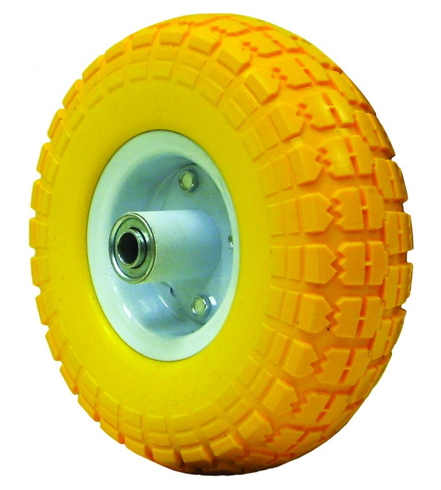 Flat Free Hand Truck Wheel 10" - 4.10/3.50 R4
