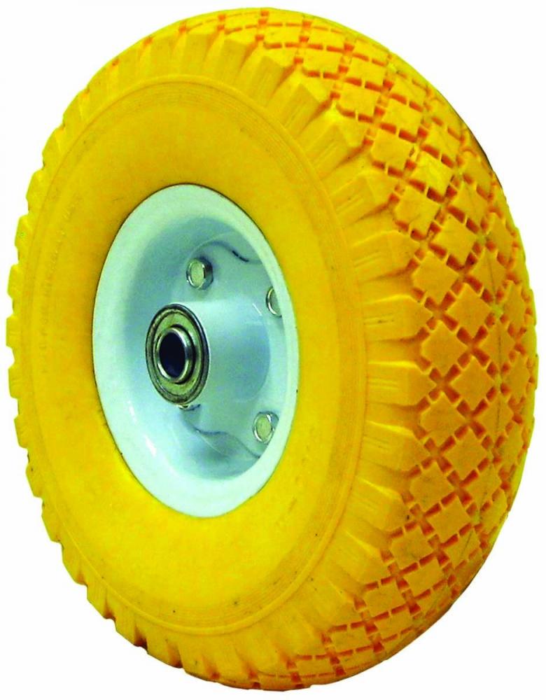 Flat Free Hand Truck Wheel 10" - 3.00 R4