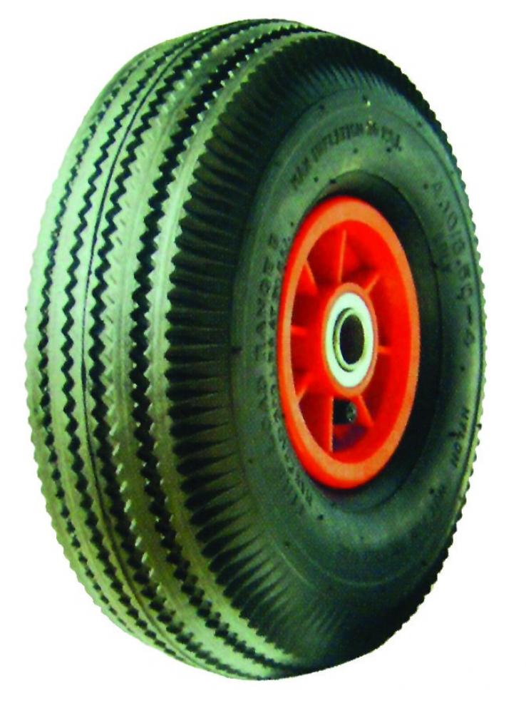 Pneumatic Wheel - Plastic Hub 10" - 4.1/3.5 R4