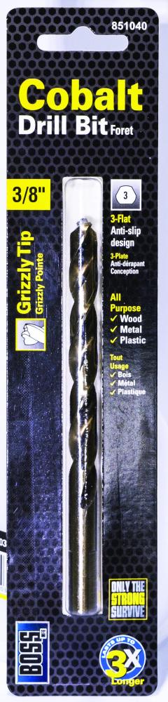 3/8" Grizzly Drill Bit