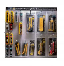 Dynaline 77810K - Cutters & Blades 2 x 2 Display Board - With product