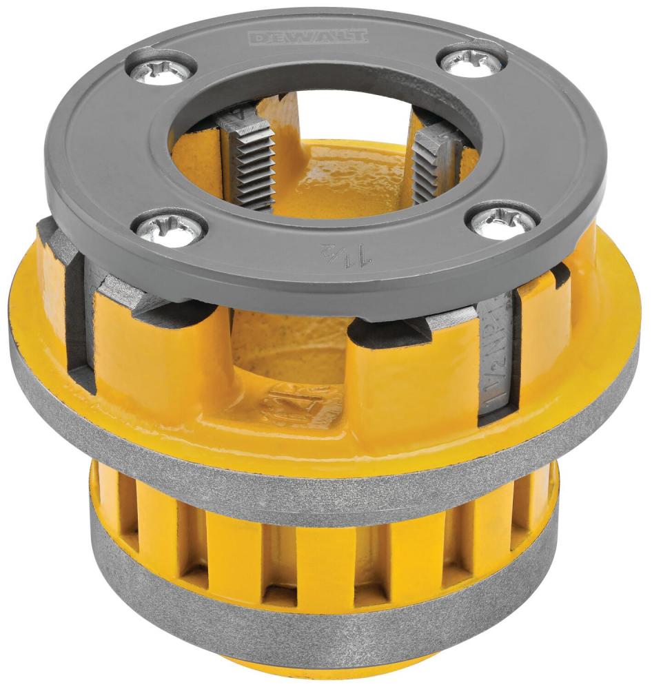1-1/2" PIPE THREADING DIE HEAD WITH DIES