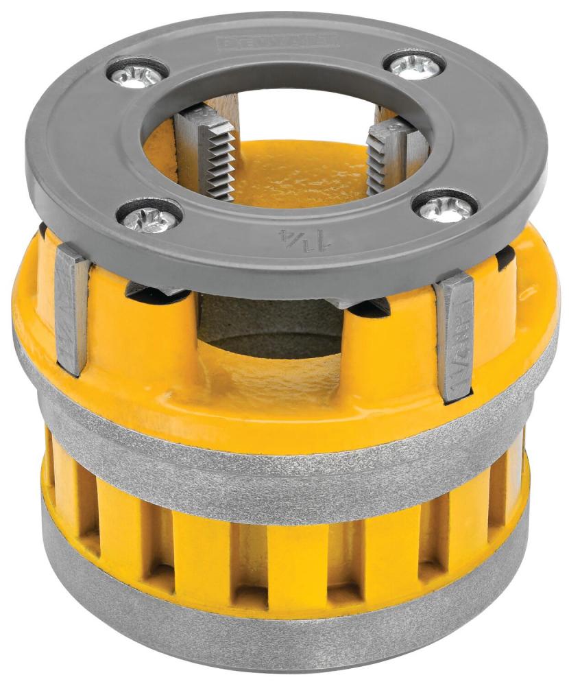 1-1/4" PIPE THREADING DIE HEAD WITH DIES