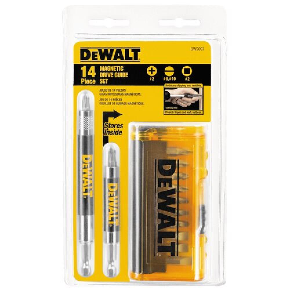14 Pc. Magnetic Drive Guide Set - Clipsstrip