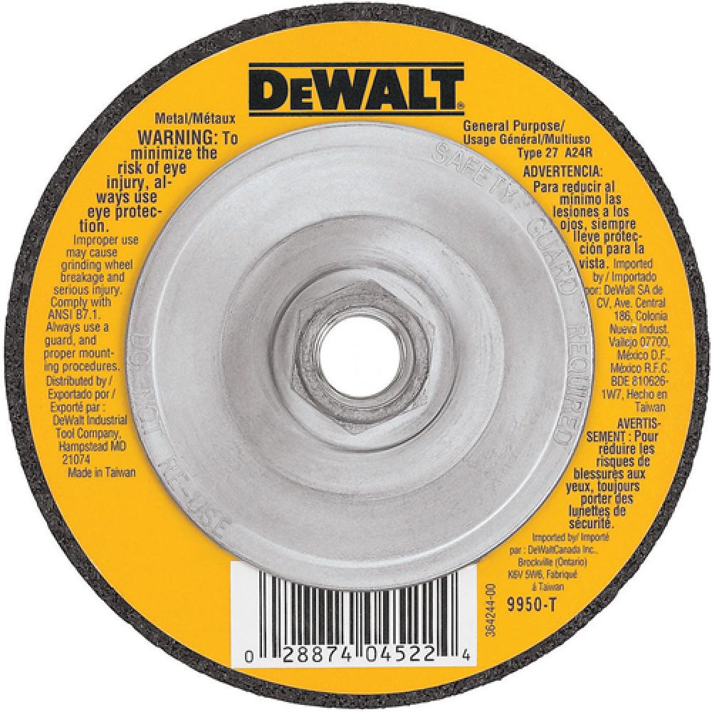4-1/2" x 1/8" x 5/8"-11 Metal Wheel