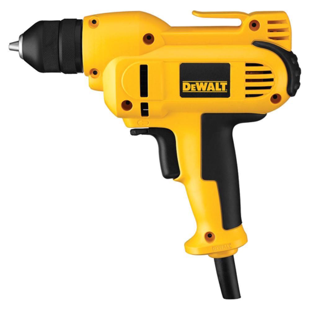 3/8" (10mm) VSR Mid-handle Drill Kit with Keyless Chuck