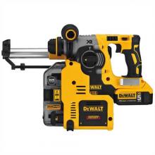 DeWalt DCH273P2DHO - 20V MAX* XR(R) Brushless 1" L-Shape SDS Plus Rotary Hammer Kit with On Board Dust Extractor