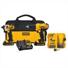 DeWalt DCK241C2 - 20V MAX* Li-Ion Compact 2 Tool Kit