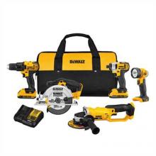 DeWalt DCK521D2 - 20V MAX* Compact Cordless 5-Tool Combo Kit