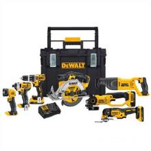 DeWalt DCKTS780D2M1 - 20V MAX* XR(R) Cordless Compact 7-Tool Combo Kit w/ ToughSystem(R) Case
