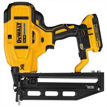 DeWalt DCN662D1 - 20V MAX* XR 16 GA Cordless Straight Finish Nailer Kit