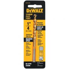 DeWalt DW1382 - 1/4" Titanium Pilot Point Bit