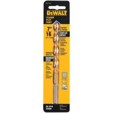 DeWalt DW1394 - 7/16" Titanium Pilot Point Bit