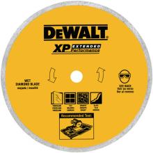 DeWalt DW4767L - 8" x .060" Ceramic Tile Blade Wet
