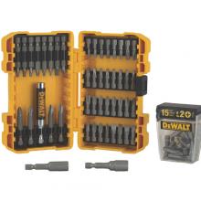 DeWalt DWA2SD62 - 62 Piece Screwdriving Set with Tough Case & Tic Tac Box