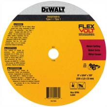 DeWalt DWAFV8918 - FLEXVOLT(R) Ceramic Metal Cutoff Wheel Type 1