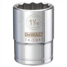 DeWalt DWMT74594OSP - 12 Point 3/4 Drive Socket 1-1/16 SAE