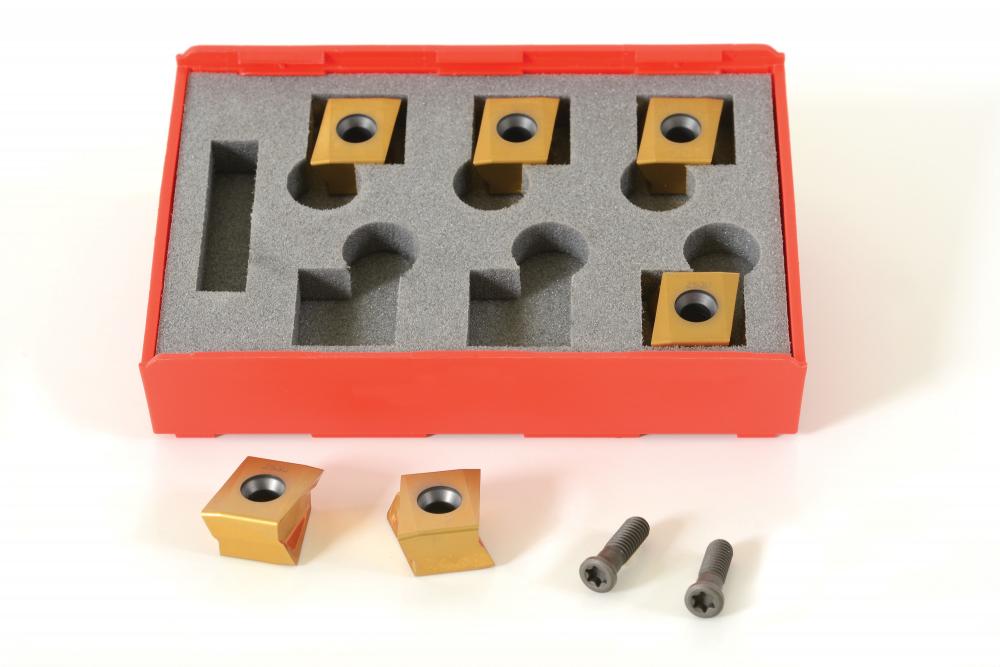 Pack of 6 Inserts, 1 Anti-Seize Grease, 2 Screws, Case