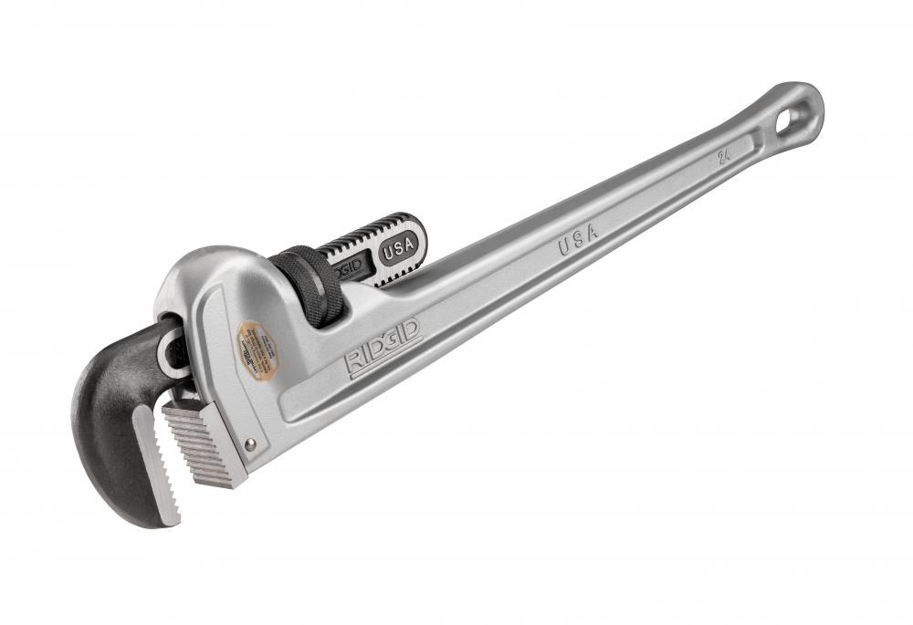 24" Aluminum Straight Pipe Wrench