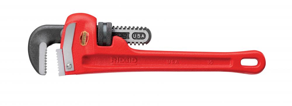 10" Heavy-Duty Straight Pipe Wrench