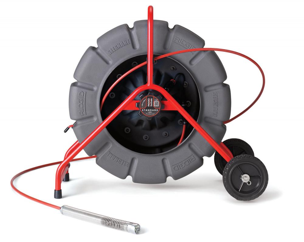 SeeSnake® Standard, 200' (61 m) with fixed camera head, powered with TruSense
